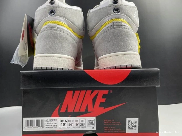 Air Switch CW6576-100 Smoke High 1 Jordan Light 0528